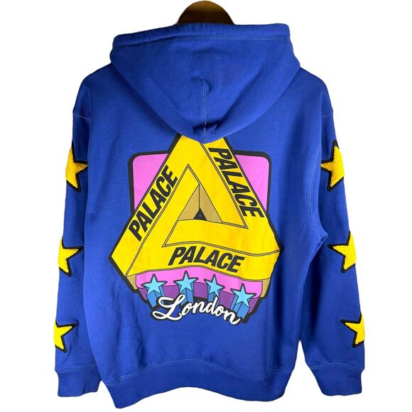 Palace 2021 Start It Up Chenille Sleeved Pullover Hoodie Men’s S - Streetwear - Picture 1 of 14